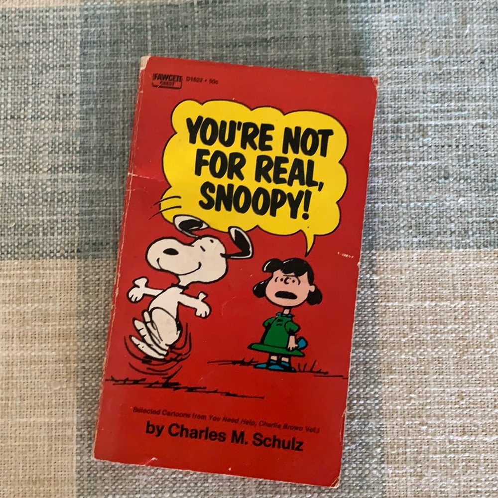 Vintage Snoopy Cartoon Comic Book
